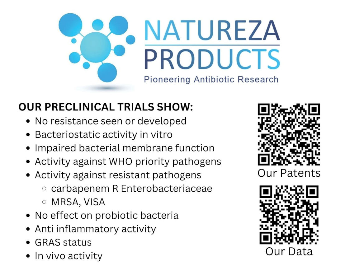Natureza Presents New Antibiotic Agents at Conference on Drug Development